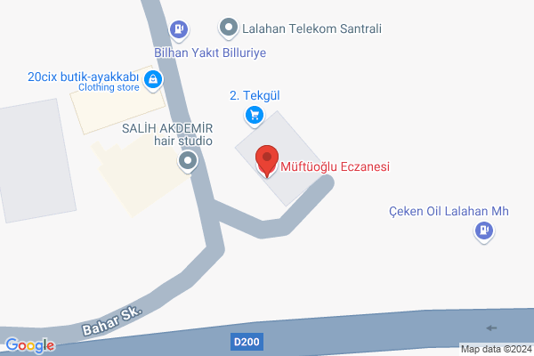 Mamak MÜFTÜOĞLU Eczanesi Harita