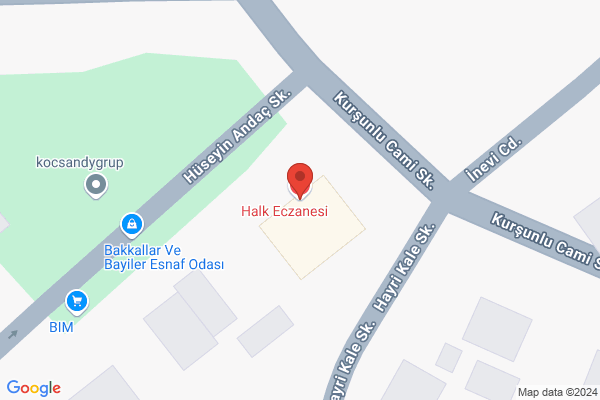 Şereflikoçhisar HALK Eczanesi Harita